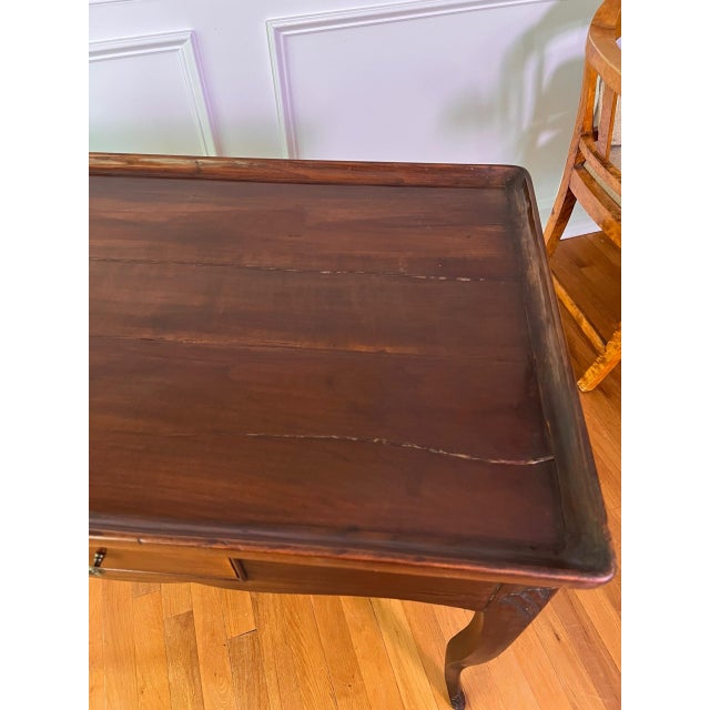 Antique French Provincial Louis XV Style Mahogany Tea Table, Circa 1900 For Sale - Image 10 of 15