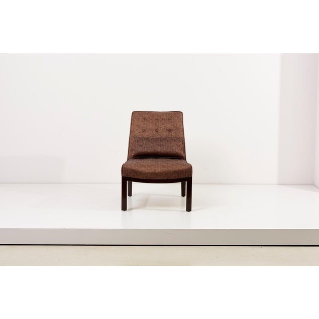 1960s Set of Lounge Chair with Ottoman by Edward Wormley for Dunbar, USA, 1960s For Sale - Image 5 of 18