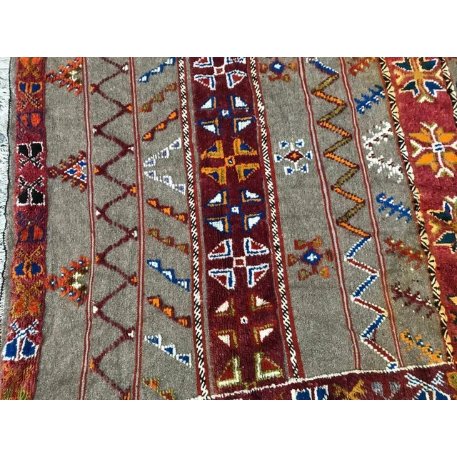 Vintage Moroccan Berbere Rug For Sale - Image 12 of 18