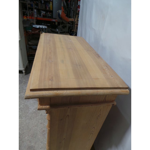 Swedish Gustavian Style Natural Finish Drop Front Desk For Sale In Miami - Image 6 of 14