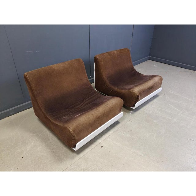 Wood Space Age Orbis Lounge Chairs by Luigi Colani for Cor, 1960s, Set of 2 For Sale - Image 7 of 11