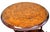 Antique Circular Occasional Book Table in Burr Walnut, 1870 For Sale - Image 3 of 13