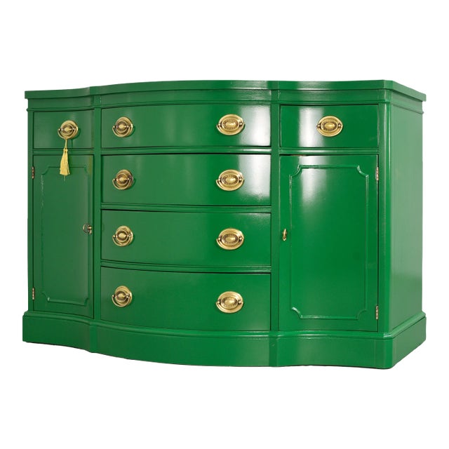 Mid Century Federal Style Buffet Console Travis Court Collection by