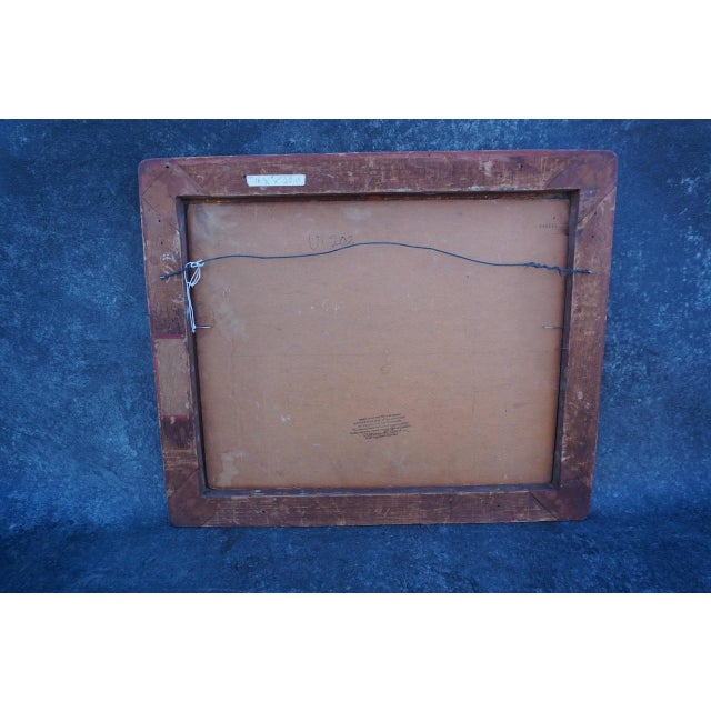 Sam Hyde Harris Pasadena Hillside Oil on Canvas Early 1920s, Framed