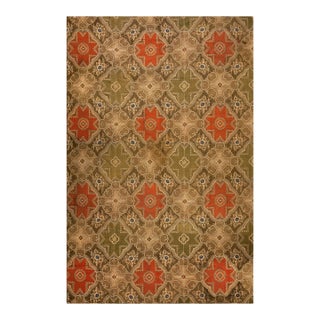 Mid 19th Century American Ingrain Carpet For Sale