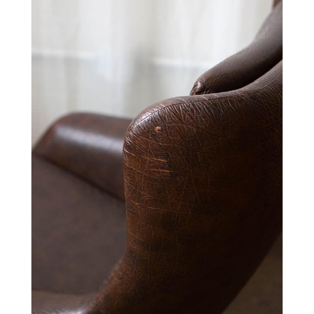 1970s Attributed to h.w. Klein for Bramin Lounge Chair For Sale - Image 10 of 12