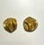 This is part of Chairish’s Fine Jewelry assortment. These modernist earrings are handmade with sterling silver then...