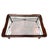 2000 - 2009 Maitland-Smith Attributed Leather and Steel Coffee Table For Sale - Image 5 of 13