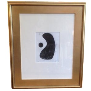 Original Lino Cut Modern Abstract Artwork For Sale
