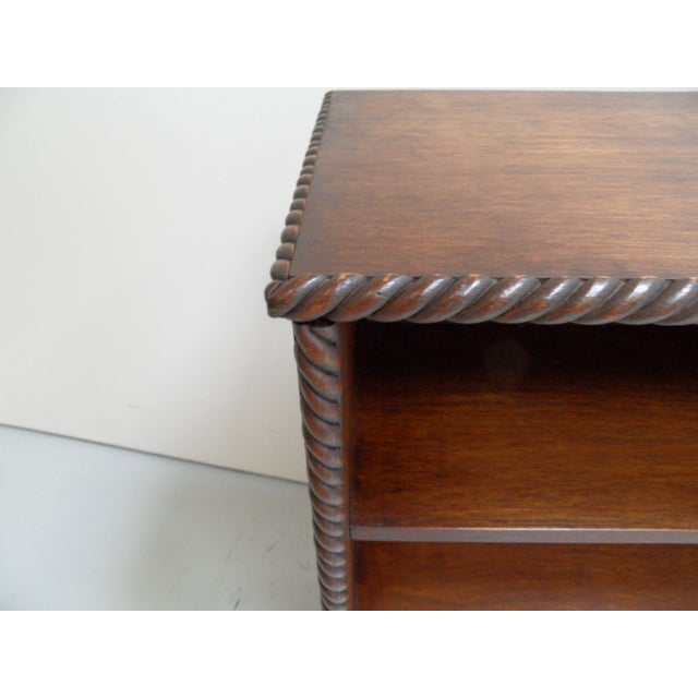 Vintage Open Bookcase, 1950s For Sale - Image 3 of 11