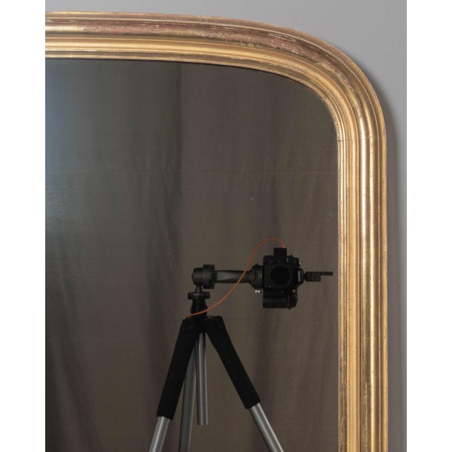 Louis Philippe French Louis Philippe Style Gilded Mirror For Sale - Image 4 of 10