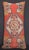 Handmade Authentic Turkish Throw Rug Pillw With Red&Green Color -17'' X 36'' For Sale - Image 4 of 15