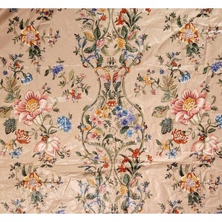 P Kaufmann Metropolitan Museum of Art Collection Floral Cotton Chintz- 3.5 Yards For Sale