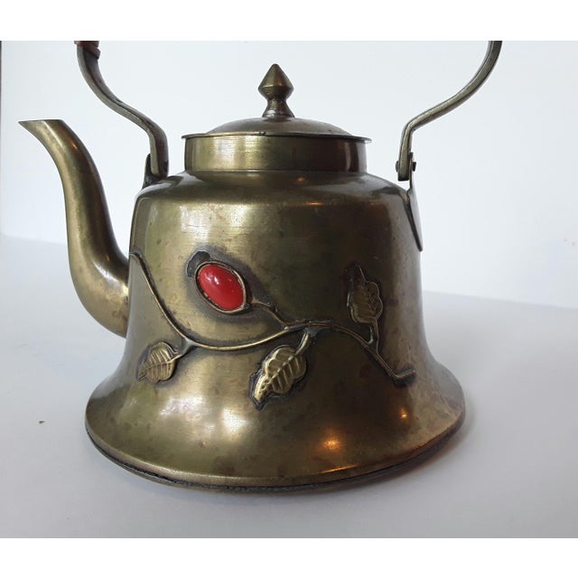 Vintage Chinese Brass Teapot Chairish