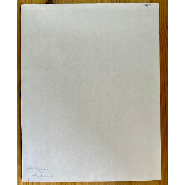 Indian Mid 20th Century Vintage Indian Hand Painted Mughal Flower Painting For Sale - Image 3 of 6