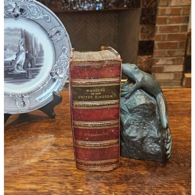 This rare book, "The Natural and Artificial Wonders of the United Kingdom", by the Rev. J. Goldsmith, was published by...