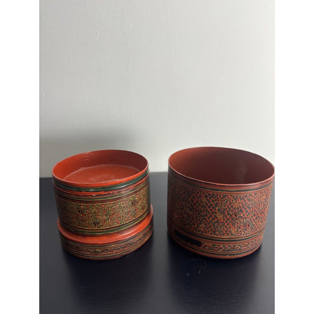 Asian Burmese Nesting Boxes For Sale - Image 3 of 6