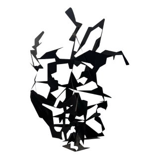 Large Abstract Metal Garden Sculpture from Gerard Coquelin, 2001 For Sale