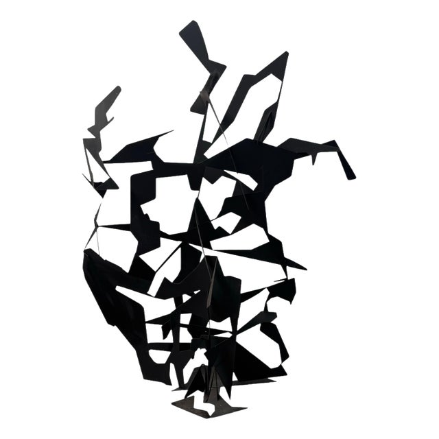 Large Abstract Metal Garden Sculpture from Gerard Coquelin, 2001 For Sale