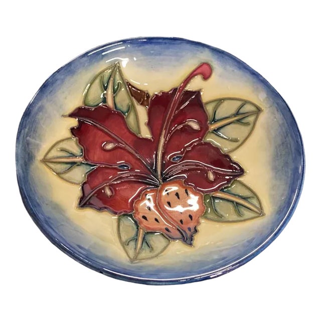 Trays in Art Ceramic from Moorcroft, Set of 2 For Sale