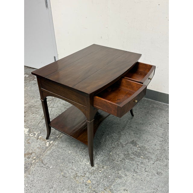 Dessin Fournir Waring Bow Front Side Table For Sale In San Francisco - Image 6 of 12