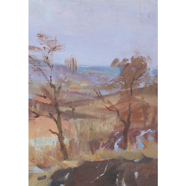 Realism 1990s Impressionism Landscape Painting, Ukrainian Artist, 1992 50-35 For Sale - Image 3 of 6