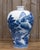 A beautifully proportioned Chinese blue and white porcelain Meiping vase, hand-painted in the Kangxi style and dating to...