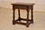 19th century oak joint stool from England. The top has nice graining and is fastened with hand cut nails. It has a beveled...