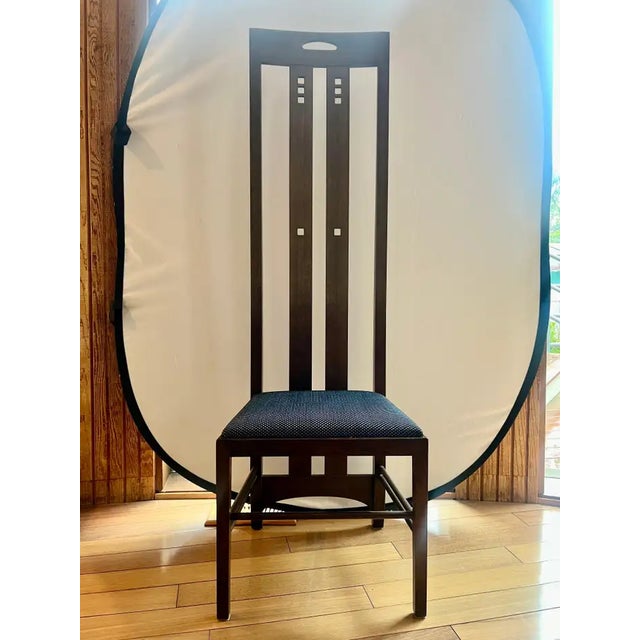 Charles Rennie Mackintosh MCM Ingram Dining Chairs for Cassina, Set of 12 For Sale - Image 11 of 17