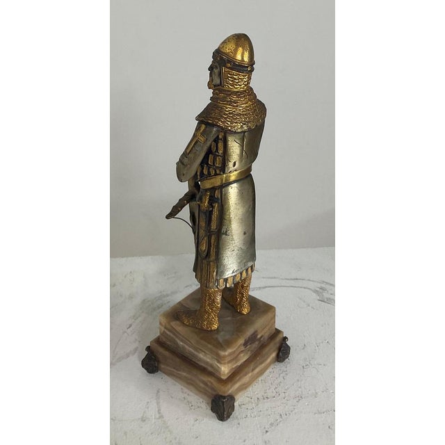 Metal Soldier attributed to Giuseppe Vasari, 1970s For Sale - Image 7 of 14