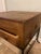Vintage Mexican Rustic Pine Side Table Nightstand Wrought Iron Base Brutalist For Sale - Image 9 of 11