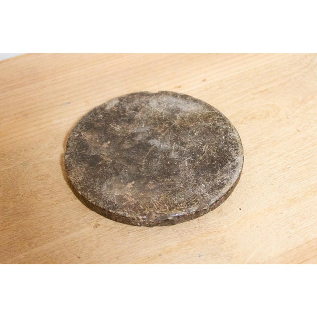 Vintage Floral Carved Plate For Sale - Image 4 of 6