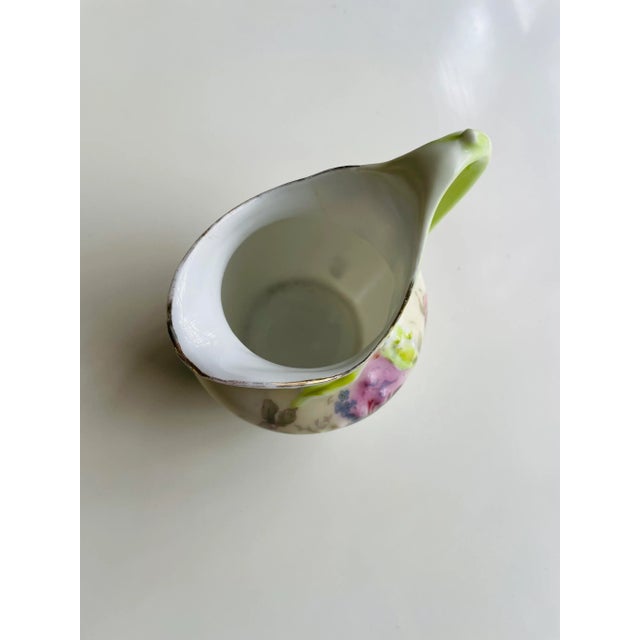 Vintage r.s Prussia German Porcelain Creamer / Pitcher For Sale - Image 4 of 6