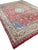 Vintage Soft Red Sarouk Handwoven Area Rug 8ft X 11ft For Sale - Image 4 of 6