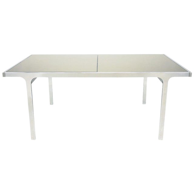 Signed Pierre Cardin Chrome And Mirror Dining Table Chairish,Chibi Cute Cat Drawing Easy