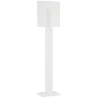 Kelly Wearstler by Visual Comfort Signature Lotura 72" Intersecting Floor Lamp in Museum White For Sale