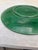 English Green Majolica Plate Circa 1890 For Sale In Austin - Image 6 of 6
