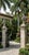 Pair of Vintage Cast Stone Fruit Basket Garden Finials & Architectural Urns For Sale - Image 10 of 12