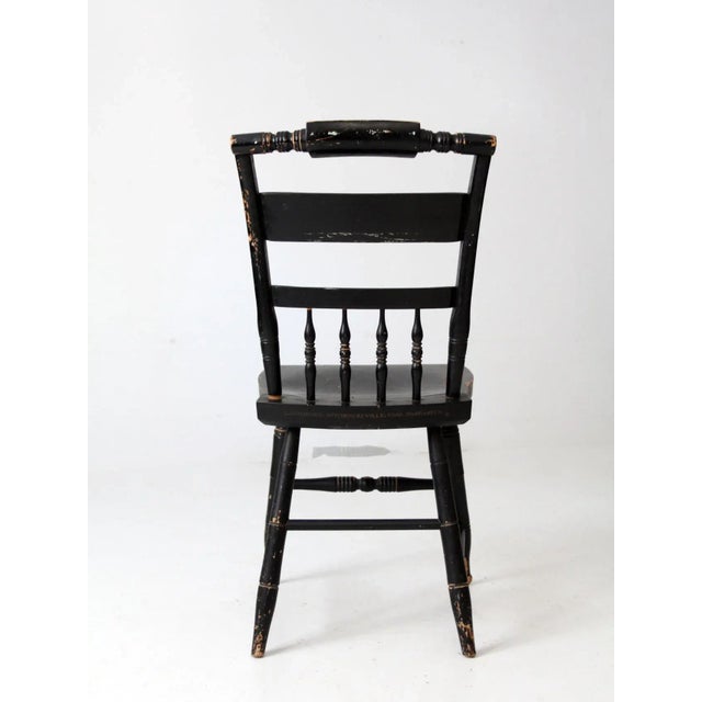 Vintage Hitchcock Stencil Chair For Sale - Image 12 of 12