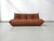 French Togo Sofa in Thick Cognac Cow Leather by Michel Ducaroy for Ligne Roset For Sale - Image 15 of 15