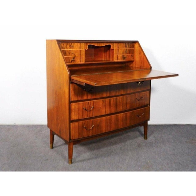 Vintage Slanted Flap Secretary For Sale - Image 16 of 16