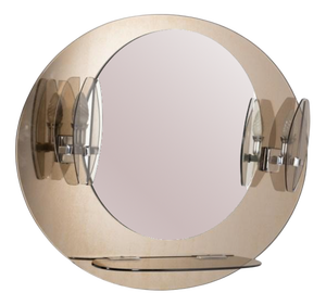 Wall Mirror With Sconces from Veca, 1960s