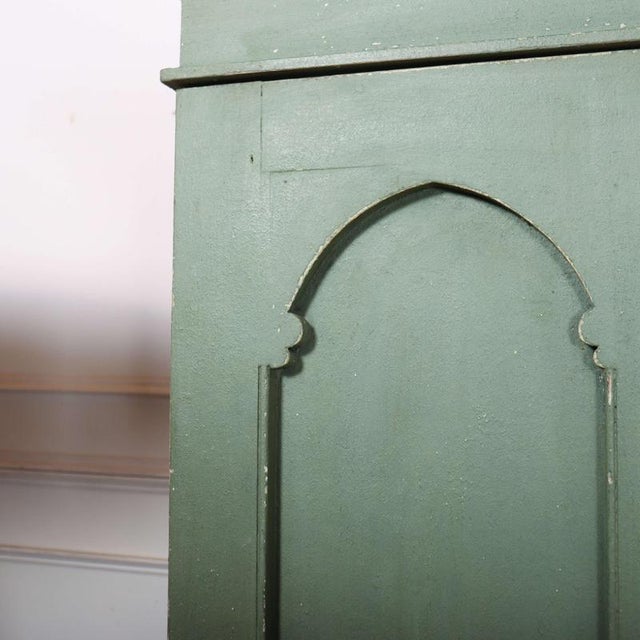 Wood Scottish Gothic Linen Cupboard For Sale - Image 7 of 11