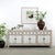 Amalfi Buffet Cabinet - Two Tone - Antique Off White For Sale In Los Angeles - Image 6 of 13