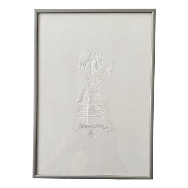 Miguel Ortiz Berrocal, Torso, 1984, Etching, Framed For Sale