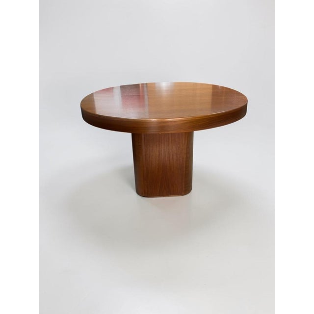 Mid-Century Modern Extendable Dining Table in Walnut, 1970s For Sale - Image 4 of 15