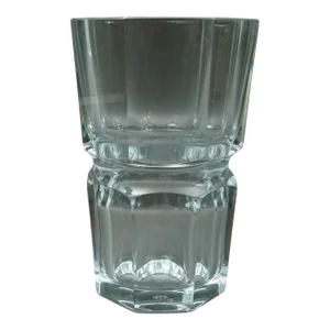 Mid 20th Century Baccarat Crystal France Signed Edith Heavy Glass Flower Vase