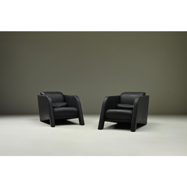 Ypsilon Lounge Chairs attributed to Ulf Moritz, Netherlands, 1980s, Set of 2 For Sale - Image 9 of 9