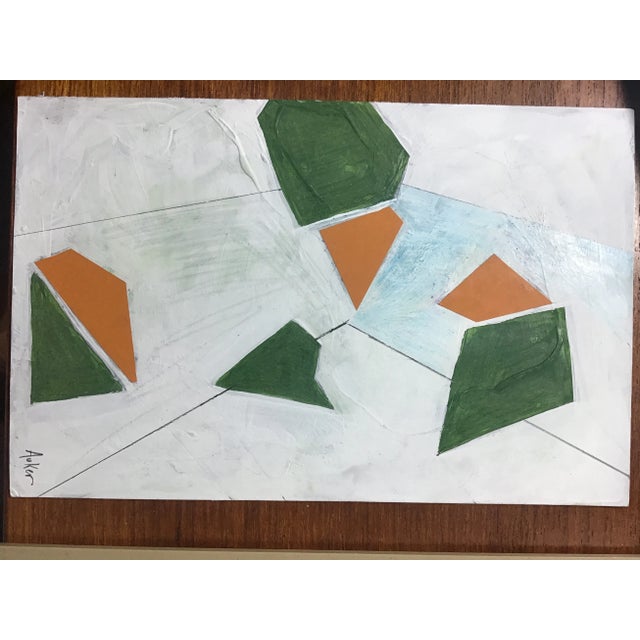 “Fragments” Original Contemporary Mixed Media Collage by CL Auker For Sale - Image 4 of 5