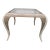 Late 20th Century Postmodern Karl Springer Style Sculptural Coffee Table For Sale